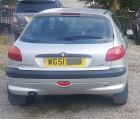 PEUGEOT 206 LX 1.4L PETROL MANUAL ( WG51 ) £995